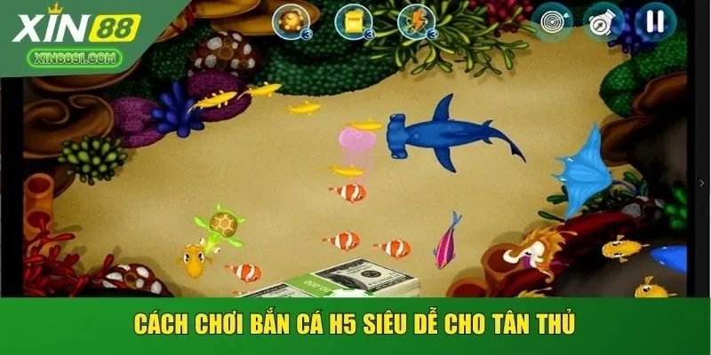 Cách chơi bắn cá H5 siêu dễ cho tân thủ