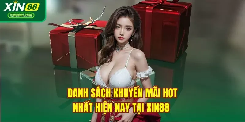 Danh sách khuyến mãi hot nhất hiện nay tại XIN88